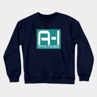 AI Artificial Intelligence Science Fiction Crewneck Sweatshirt
